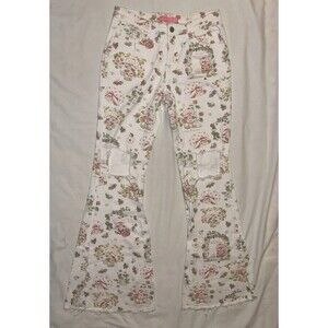 Dolls Kill X Strawberry Shortcake Jeans Small 28” Distressed Life Is Delicious